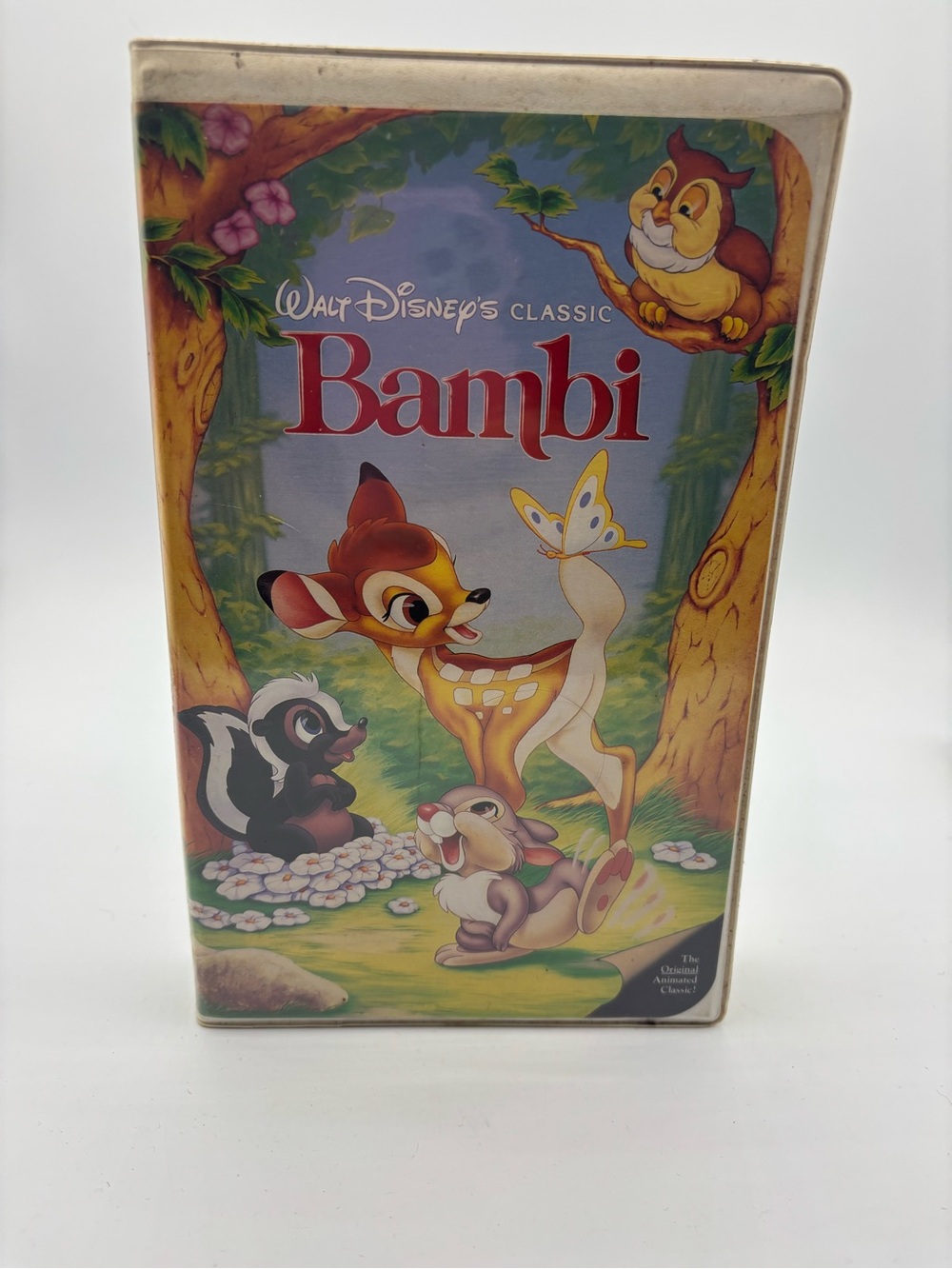 Disney VHS The Classics BAMBI (Black Diamond Edition) Clamshell Case